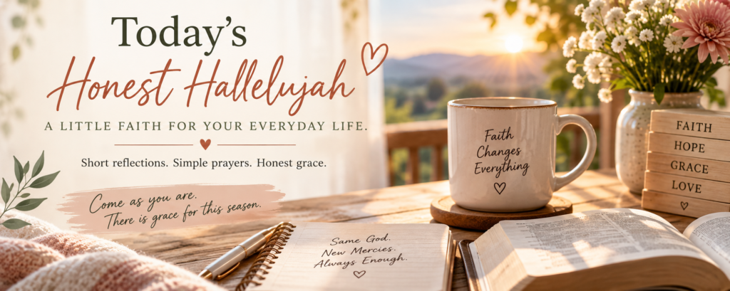 Today's Honest Hallelujah